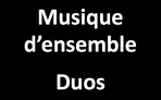 Musique d'ensemble